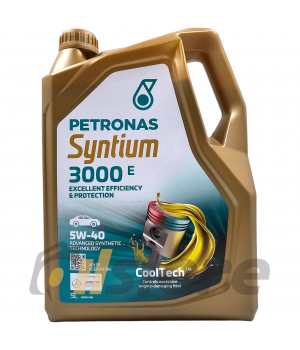 Моторное масло Petronas Syntium 3000 E 5W-40, 5л
