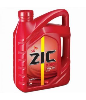 Моторное масло ZIC X3000 15W-40, 6л