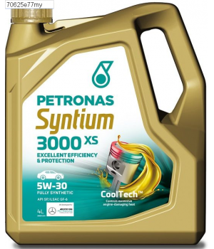 Моторное масло PETRONAS SYNTIUM 3000 XS 5W-30, 4л