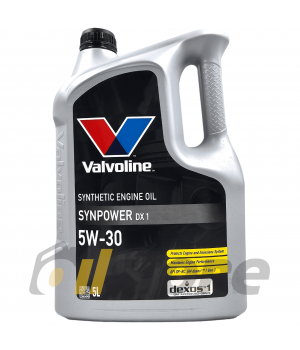 Моторное масло Valvoline Synpower DX1 5W-30, 5л