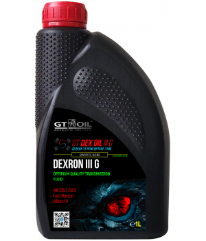 Трансмиссионное масло GT OIL GT DEX OIL III G, 1л