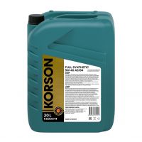 Моторное масло KORSON FULL SYNTHETIC A3/B4 5W-40, 20л