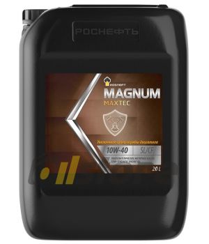 Моторное масло Rosneft Magnum Maxtec 10W-40 (РНПК), 20л