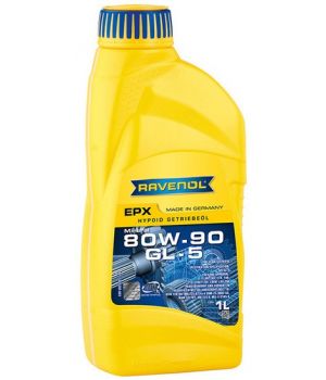 Трансмиссионное масло RAVENOL Getriebeoel EPX 80W-90 GL-5, 1л