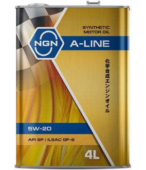 Моторное масло NGN A-Line 5W-20, 4л