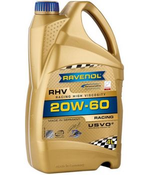Моторное масло RAVENOL RHV Racing High Viscosity 20W-60, 4л