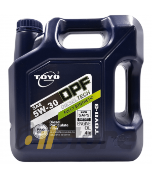 Моторное масло TOYO-G DPF 5W-30 DL-1, 4л