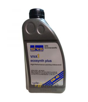 Моторное масло SRS VIVA 1 ecosynth Plus 0W-40, 1л