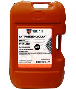 Антифриз красный Nomad Coolant Long Life Antifreeze Concentrate G12 (концентрат), 20л