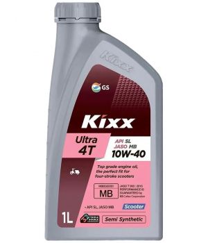 Моторное масло Kixx Ultra 4T Scooter SL 10W-40, 1л