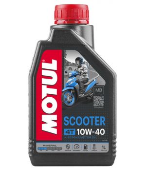 Моторное масло MOTUL Scooter 4T 10W-40 MB, 1л