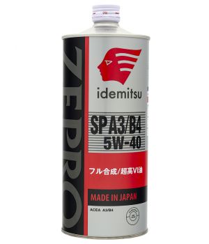Моторное масло IDEMITSU Zepro Euro Spec 5W-40, 1л