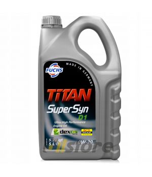 Моторное масло FUCHS Titan SuperSyn D1 0W-20, 5л