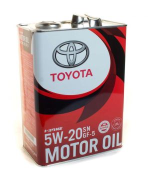 Моторное масло TOYOTA Motor Oil SN/GF-5 5W-20, 4л