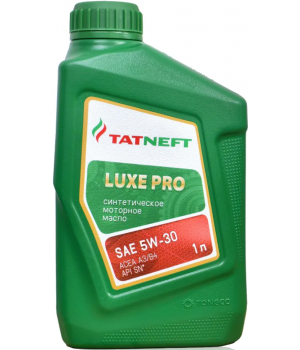 Моторное масло Татнефть Luxe Pro 5W-30, 1л