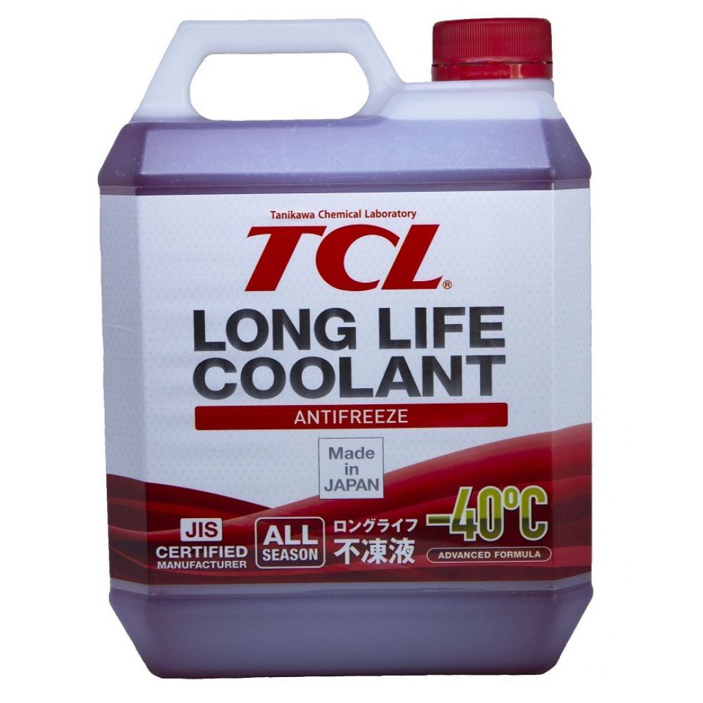 Антифриз TCL Long Life Coolant RED -40°C, 4л