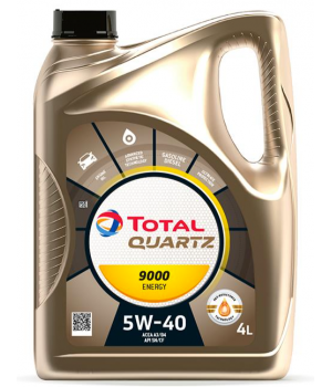Моторное масло Total QUARTZ 9000 ENERGY 5W-40, 4л
