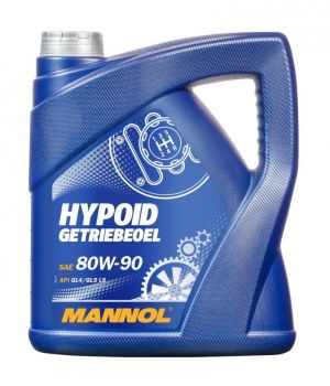 Трансмиссионное масло MANNOL 8106 HYPOID GETRIEBEOEL 80W-90, 4л