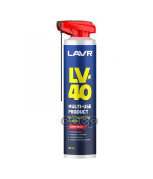 Многоцелевая смазка LV-40 LAVR, 520мл Ln1453 (аэрозоль)