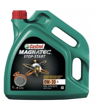 Моторное масло Castrol MAGNATEC Stop-Start 0W-30 D, 4л