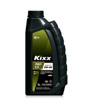 Моторное масло Kixx PAO C3 5W-40, 1л