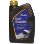 Моторное масло S-OIL SEVEN OUTBOARD 2T TC-W3 (Black)​​​​​​​, 1л