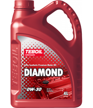 Моторное масло TEBOIL Diamond 0W-30, 4л