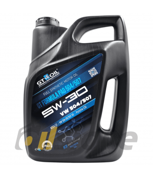 Моторное масло GT OIL GT Formula PAO 504/507 5W-30, 4л