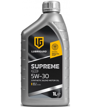 Моторное масло LUBRIGARD SUPREME PRO 5W-30, 1л