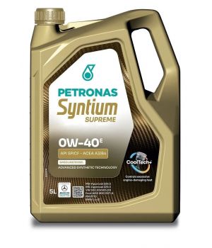Моторное масло Petronas Syntium SUPREME E 0W-40, 5л