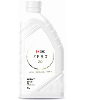 Моторное масло ZIC ZERO 20 0W-20, 1л