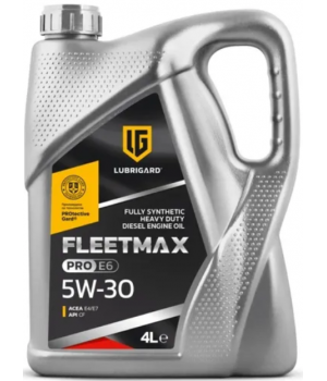 Моторное масло LUBRIGARD FLEETMAX PRO E6 5W-30, 4л