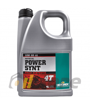 Моторное масло MOTOREX POWER SYNT 4T 10W-60, 4л