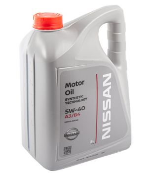 Моторное масло NISSAN MOTOR OIL 5W-40, 5л