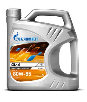 Трансмиссионное масло Gazpromneft GL-4 80W-85, 4л
