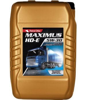 Моторное масло Petrol Ofisi MAXIMUS HD-E 5W-30, 20л