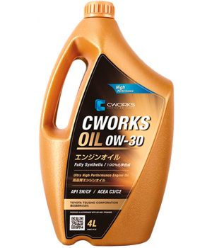 Моторное масло CWORKS OIL 0W-30 С3, 4л
