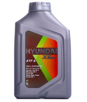 Трансмиссионное масло HYUNDAI XTeer ATF 6, 1л