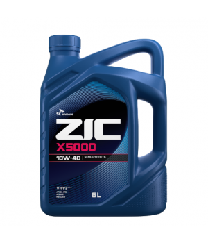 Моторное масло ZIC X5000 10W-40, 6л