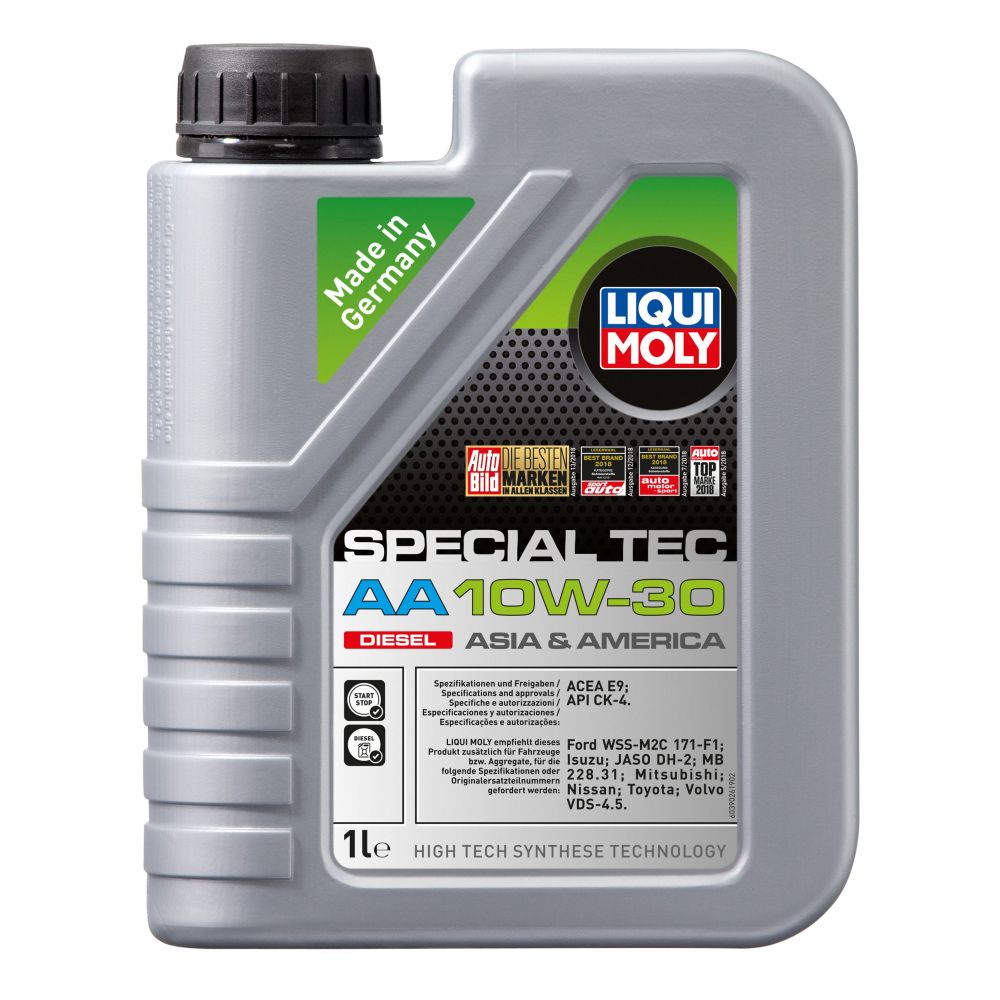 Моторное масло LIQUI MOLY НС Special Tec AA Diesel 10W-30, 1л