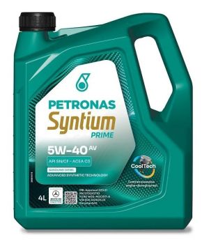 Моторное масло Petronas Syntium PRIME AV 5W-40, 4л