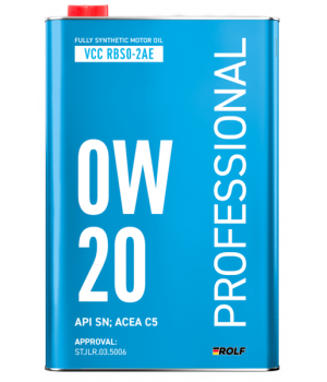 Моторное масло ROLF Professional 0W-20 API SN, ACEA C5, 1л