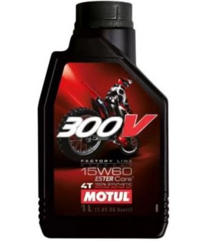 Моторное масло MOTUL 300V 4T Factory Line Off Road 15W-60, 1л