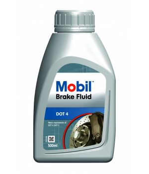 Тормозная жидкость Mobil Brake Fluid DOT 4, 0,5л