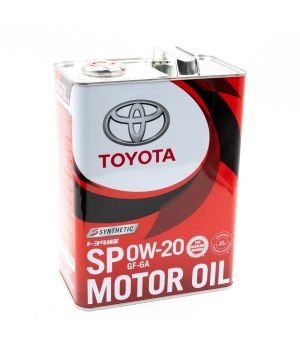 Моторное масло TOYOTA Motor Oil SP 0W-20, 4л