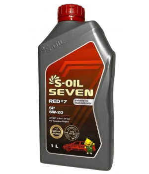 Моторное масло S-OIL SEVEN RED #7 SP 5W-20, 1л