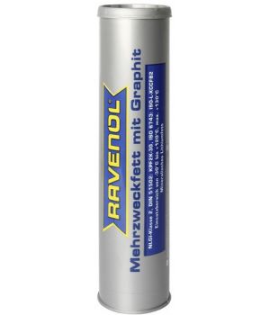 Смазка с графитом RAVENOL Mehrzweckfett m. Graphit, 400гр