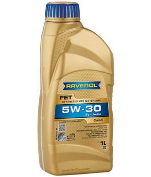 Моторное масло RAVENOL FET Fuel Efficiency Truck 5W-30, 1л