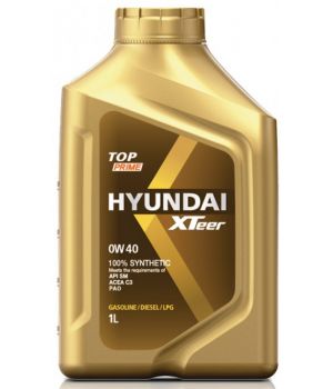 Моторное масло HYUNDAI XTeer TOP PRIME 0W-40, 1л