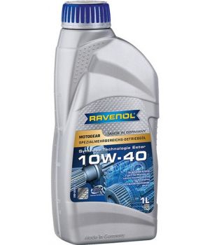 Трансмиссионное масло RAVENOL Motogear 10W-40 GL-4, 1л